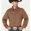Rank 45 Men's Anvil Geo Print Button-Down Western Shirt  Multi -Rank 45 shop 2000374155 900 P1