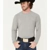 Rank 45 Men's Tornado Solid Charcoal Performance Long Sleeve T-Shirt  -Rank 45 shop 2000374608 022 P1