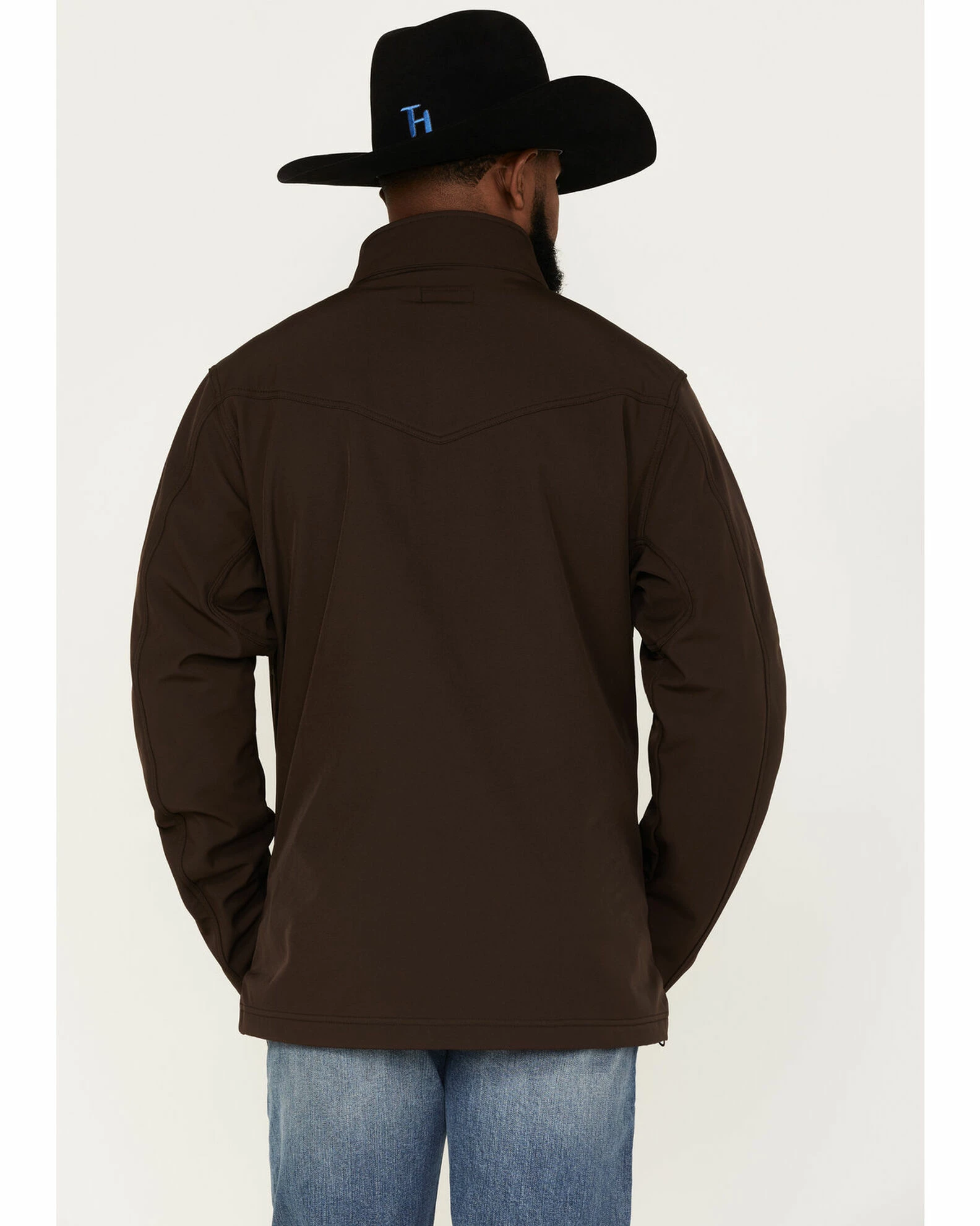 Rank 45 Men's Myrtis Softshell Jacket Brown 6 Rank 45 Men's Myrtis Softshell Jacket Brown - Image 4