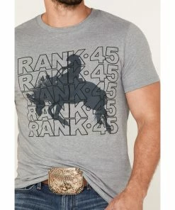 Rank 45 Men's Repeat Graphic T-Shirt Light Blue -Rank 45 shop 2000374873 450 P3