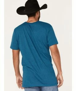 Rank 45 Men's Buckle Logo Gradient Graphic T-Shirt -Rank 45 shop 2000374874 460 P4