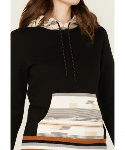 Rank 45 Women's Logo Southwestern Contrast Hoodie Black 9 Rank 45 Women's Logo Southwestern Contrast Hoodie Black -Rank 45 shop 2000374960 001 P3