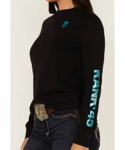 Rank 45 Women's Logo Graphic Long Sleeve Tee 8 Rank 45 Women's Logo Graphic Long Sleeve Tee -Rank 45 shop 2000374964 001 P3
