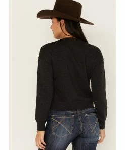 Rank 45 Women's Logo Sweatshirt Black -Rank 45 shop 2000374965 001 P4