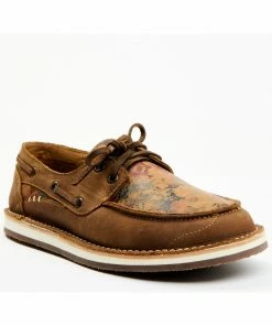 Rank 45 Women's Ashleigh Casual Shoes - Moc Toe Tan