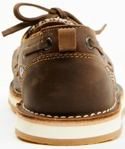 Rank 45 Women's Marine Southwestern Lace-Up Boat Shoes - Moc Toe Navy -Rank 45 shop 2000375129 410 P5