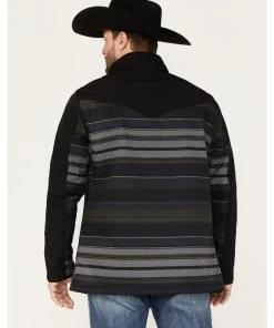 Rank 45 Men's Prescott Printed Softshell Jacket Black -Rank 45 shop 2000375536 001 P4
