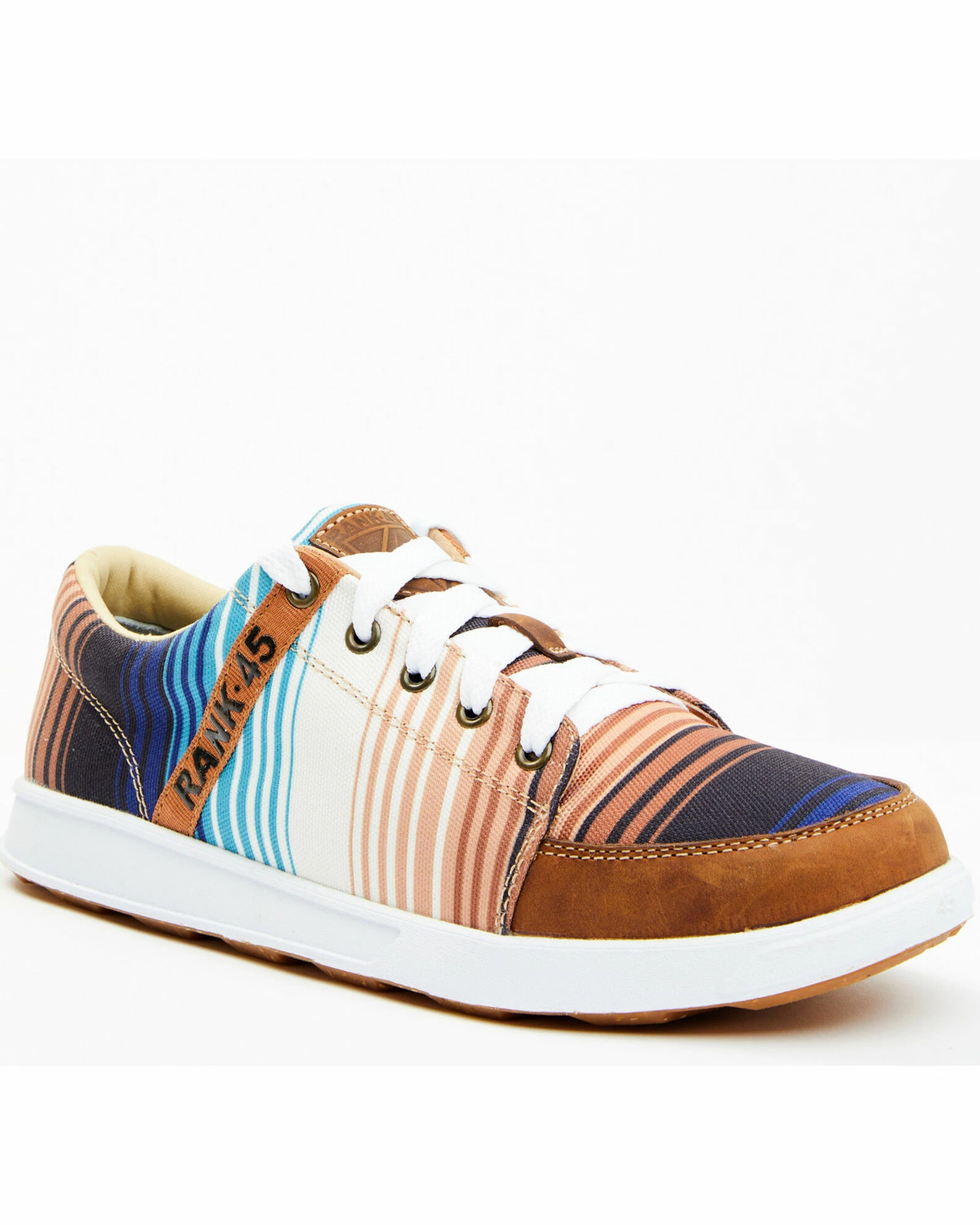 Rank 45 Men's Low Top Casual Shoe - Round Toe Multi 3 Rank 45 Men's Low Top Casual Shoe - Round Toe Multi