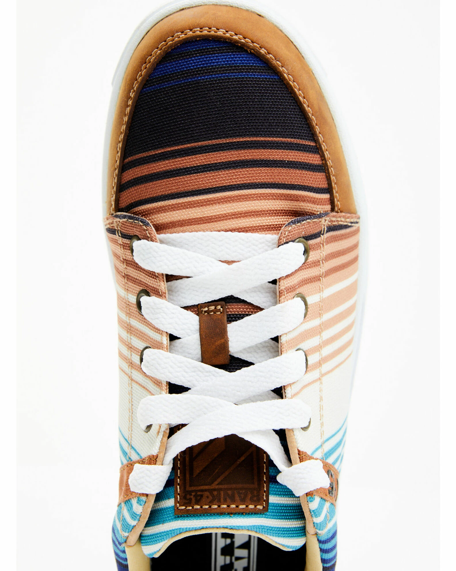 Rank 45 Men's Low Top Casual Shoe - Round Toe Multi 8 Rank 45 Men's Low Top Casual Shoe - Round Toe Multi - Image 6