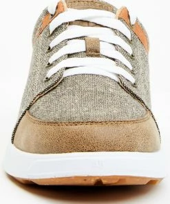 Rank 45 Men's Low Top Casual Shoe - Round Toe Tan -Rank 45 shop 2000378854 280 P4