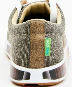 Rank 45 Men's Low Top Casual Shoe - Round Toe Tan -Rank 45 shop 2000378854 280 P5