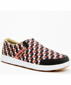 Rank 45 Men's Slip On Casual Shoe - Round Toe Black