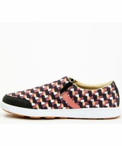 Rank 45 Men's Slip On Casual Shoe - Round Toe Black -Rank 45 shop 2000378855 001 P3