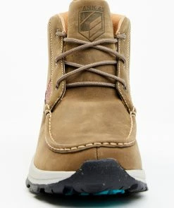 Rank 45 Men's Hi Top Casual Shoe - Moc Toe Taupe -Rank 45 shop 2000378857 251 P4