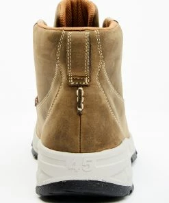 Rank 45 Men's Hi Top Casual Shoe - Moc Toe Taupe -Rank 45 shop 2000378857 251 P5