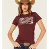 Rank 45 Women's American Original Short Sleve Graphic Tee