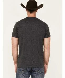 Rank 45 Men's Graphic Western T-Shirt Black -Rank 45 shop 2000381711 001 P4